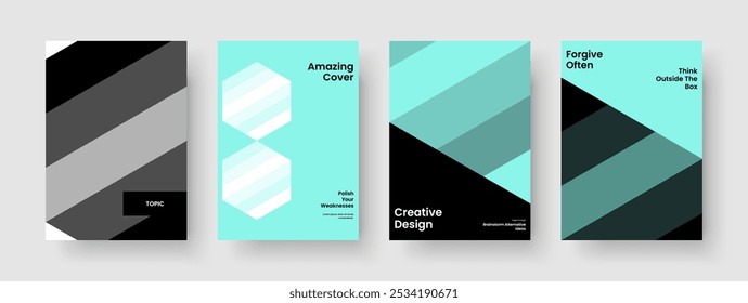 Creative Business Presentation Template. Abstract Poster Design. Geometric Brochure Layout. Background. Report. Flyer. Book Cover. Banner. Advertising. Leaflet. Pamphlet. Catalog. Newsletter