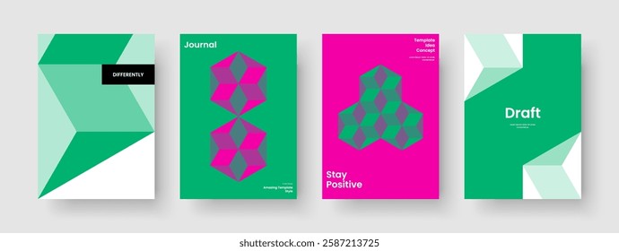 Creative Business Presentation Template. Geometric Background Layout. Isolated Poster Design. Banner. Book Cover. Flyer. Report. Brochure. Leaflet. Magazine. Notebook. Pamphlet. Brand Identity