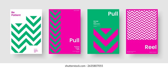 Vorlage für kreative Geschäftspräsentationen. Layout des geometrischen Buchdeckels. Modernes Berichtsdesign. Flyer. Broschüre. Poster. Hintergrund. Banner. Portfolio. Markenidentität. Packungsbeilage. Notebook. Katalog