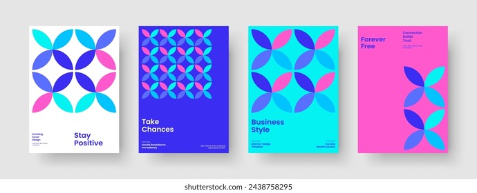 Creative Business Presentation Template. Isolated Book Cover Design. Geometric Background Layout. Report. Poster. Banner. Flyer. Brochure. Leaflet. Magazine. Handbill. Portfolio. Catalog. Notebook