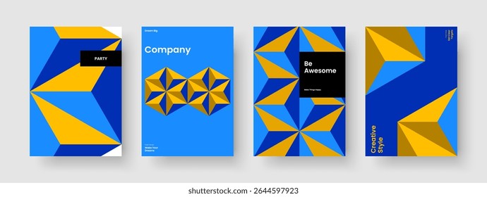 Creative Business Presentation Template. Isolated Brochure Layout. Geometric Book Cover Design. Banner. Poster. Flyer. Report. Background. Pamphlet. Catalog. Brand Identity. Magazine. Portfolio