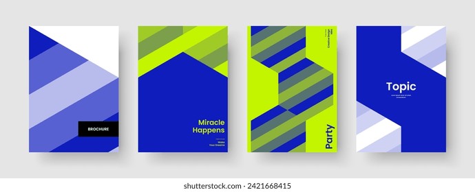 Plantilla de presentación comercial creativa. Diseño De Folleto Moderno. Diseño de fondo geométrico. Portada del libro. Informe. Volante. Cartel. Cartel. Cuaderno. Cartera. Diario. Boletín informativo. Folleto. Catálogo