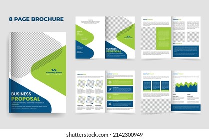 Creative Business proposal template, Corporate Brochure, Company brochure template design minimalist style use for company profile and annual report,  product catalog