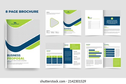 Creative Business proposal template, Corporate Brochure, Company brochure template design minimalist style use for company profile and annual report,  product catalog