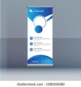 Creative business roll up banner Signage design Template