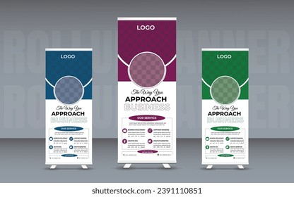Creative Business Roll up Banner template