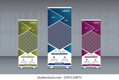 Vorlage für den Banner für kreative Unternehmensgründungen