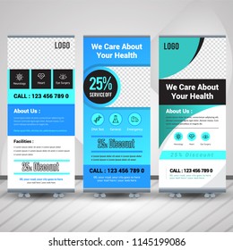 Creative Business Roll up design. business Vertical template vector,Clean and Easily Editable Design.Vector Illustration. Eps10
