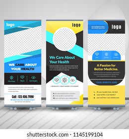 Creative Business Roll up design. business Vertical template vector,Clean and Easily Editable Design.Vector Illustration. Eps10
