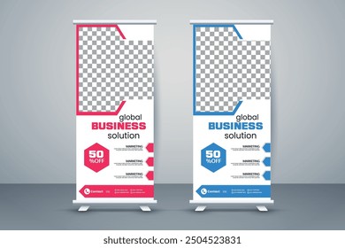 Creative Business Roll-Up Banner Design