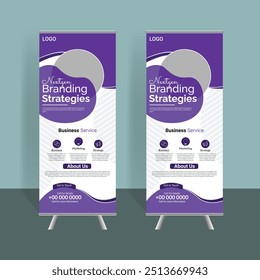 Creatief Business Rollup Banner Design.