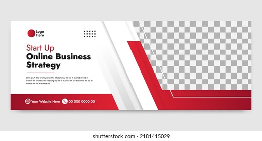 Creative Business Social Media Facebook Cover Banner Template