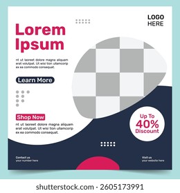Creative Business social media post template