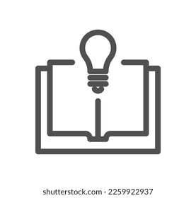 Creative business solutions icon and linear vector.
