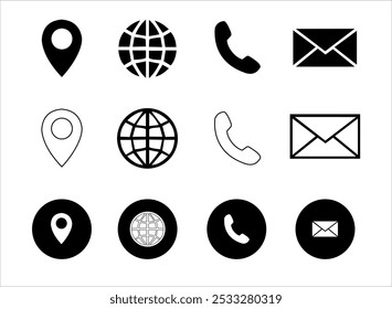 Creative business solutions related icon sets.Web icon set. Website set icon vector. for computer and mobile ect