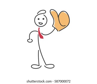 Creative Business Strategy Tips Stickman Illustration Concept - Appreciate Those Who Contribute