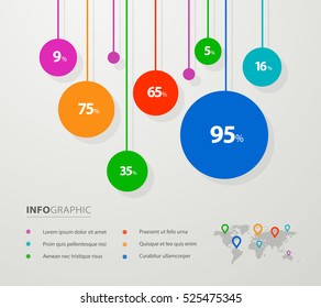 Creative business success chart and graph options banner. Vector illustration infographic elements for diagram, banner, number options, workflow layout, step up options,chart and graph or web design. 