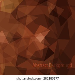 Creative business template. Vector mosaic background.