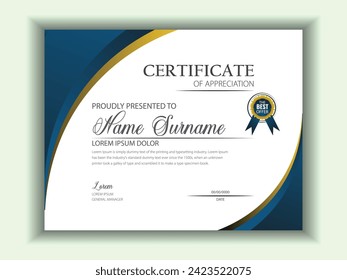 Creative Business, Training Achievement Certificate Template - Powered by Shutterstock - Get 15% off with code: PIKWIZARD15
