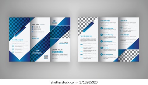 Creative Business Trifold Broucher Design