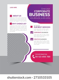 kreative Business Vektor Flyer Template Design
Vorlage für Firmenplakate
modernes Muster für Geschäftsbroschüren
Angebotsvorlage Design