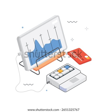 Creative Business  Vector Isometric Illustration. EPS 10 file