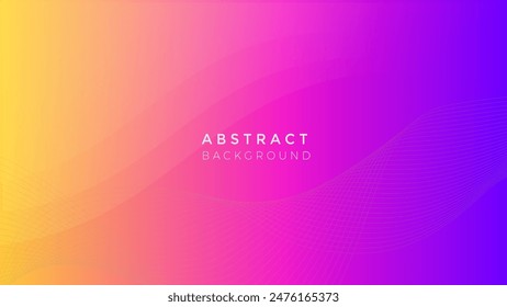 fondo de onda de negocios creativo con efecto en círculos