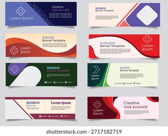 Diseño creativo del Anuncio del Web del negocio para la promoción del poste de los medios sociales.