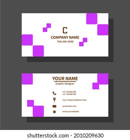 creative bussiness card vector design