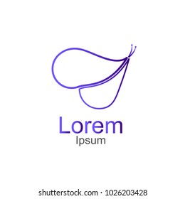 Creative Butterfly Concept Logo Design Template