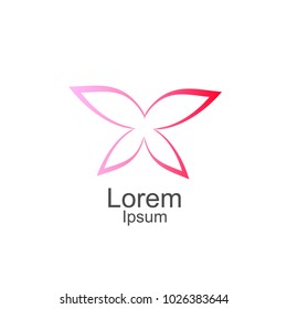 Creative Butterfly Concept Logo Design Template
