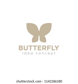 Creative Butterfly Concept Logo Design Template