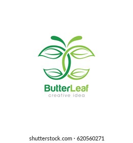 Creative Butterfly Concept Logo Design Template