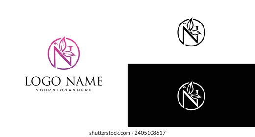 Creative butterfly logo design combination letter from A to Z with unique concept| premium vector