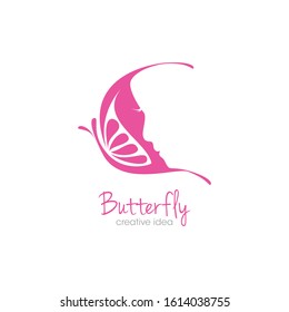 Creative Butterfly Logo and Icon Vector Template