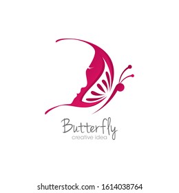 Creative Butterfly Logo and Icon Vector Template