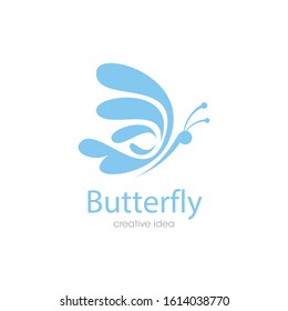 Creative Butterfly Logo and Icon Vector Template