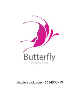 Creative Butterfly Logo and Icon Vector Template
