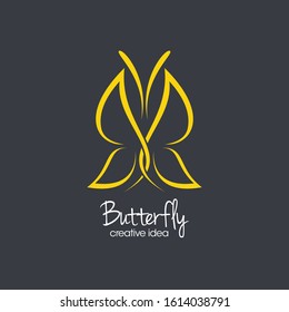 Creative Butterfly Logo and Icon Vector Template