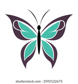 Creative Butterfly logo vector art