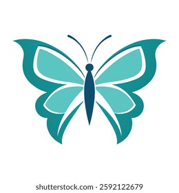 Creative Butterfly logo vector art