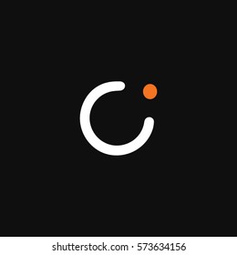 Creative C And I Letter Based Icon Logo