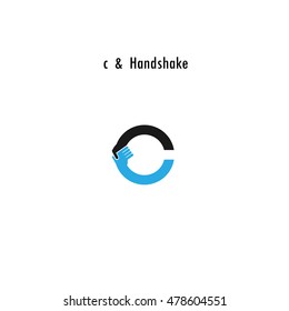 Creative C- letter icon abstract logo design vector template.Business offer,partnership icon.Corporate business and industrial logotype symbol.Vector illustration