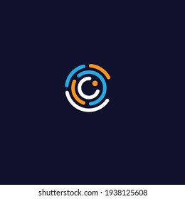 

Creative C- Letter  Icon Design Vector symbol