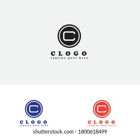 Creative C letter Logo Design for Company and Brand 
