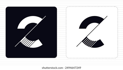 Creative C Letter Vector Typography Logo Design, C handmade Typography Logo. Minimal Monogram Vector Sign. C Character Logotype Symbol. C Icon Design