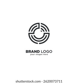 Diseño de logotipo de Wifi de letra C creativa, símbolo de red moderno para marcas.