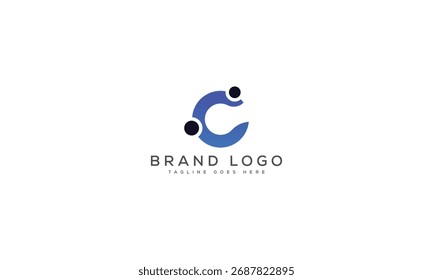 Creative C Logo für Branding und Startups.