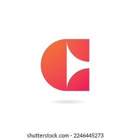 Creative C Logo icon initials based Letters in vector.