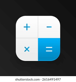Creative Calculator logo icon, Vector design template. logo illustration calculator vector design